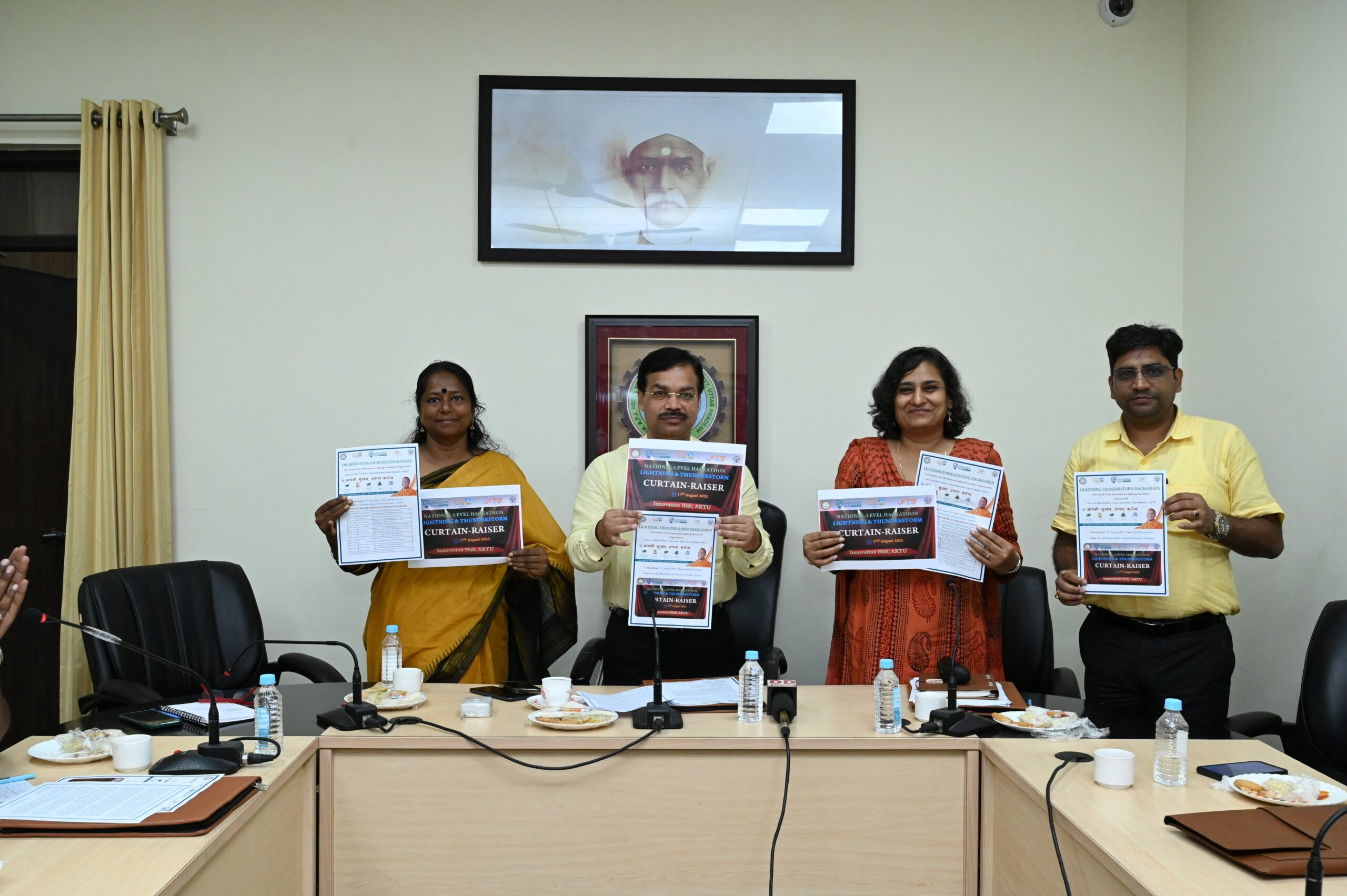 AKTU Innovation Hub and UP Relief Commissioner Office launch national level hackathon
