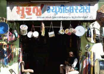 Ahmedabad’s Dabgarwad Market keeps traditional drum making in tune with time